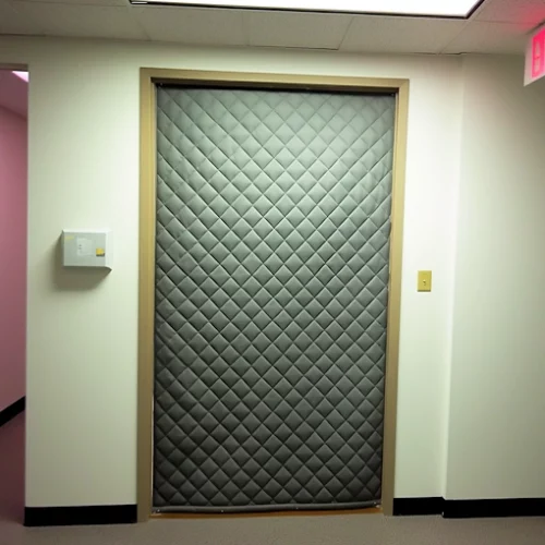 custom size sound proof door cover