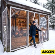 Zippered Tarps | Sidewalls and Covers – AKON Curtains