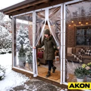 Zippered Tarps for Sidewalls and Covers With Zip Access by Akon