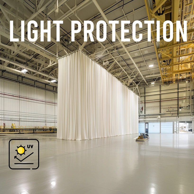 giant shield for blocking light