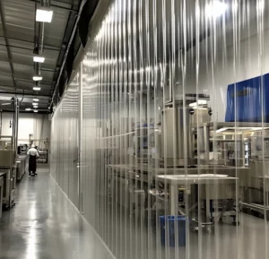 Clear Strip Curtain Wall (2)