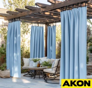 custom size outdoor fabric canvas curtains (13)