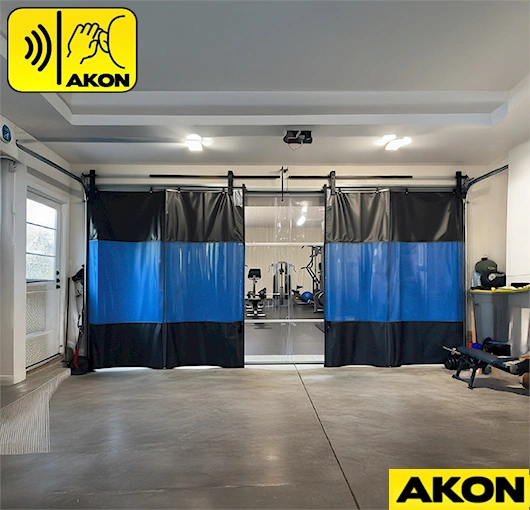 garage-gym-soundproof-vinyl-curtain garage-gym-soundproof-vinyl-curtain