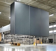 hanging industrial sound blocking panels