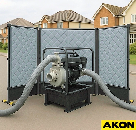 mobile sound blocking barrier for outdoors mobile sound blocking barrier for outdoors