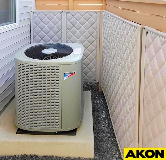 outdoor HVAC sound blocking panels outdoor HVAC sound blocking panels