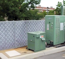 outdoor industrial sound blocking panels