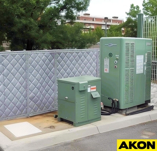 outdoor sound barrier for AC Commercial Unit outdoor sound barrier for AC Commercial Unit