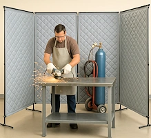 portable sound blocking enclosures