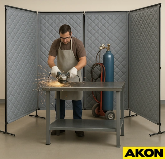 portable-sound-insulated-screen-for-noise-blocking-in-garages portable-sound-insulated-screen-for-noise-blocking-in-garages