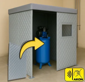 Air Compressor Sound Enclosure (2)