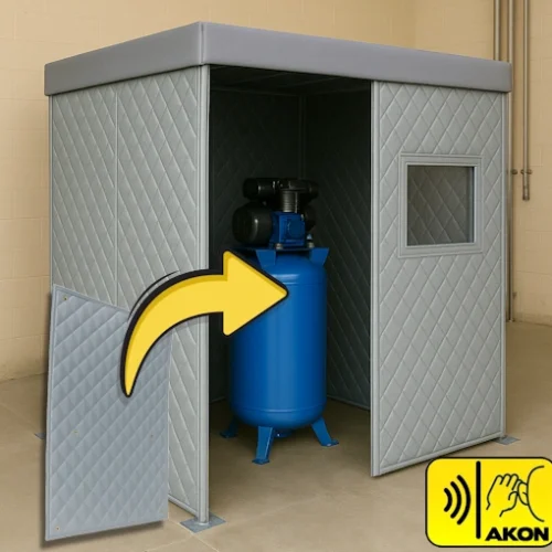 Air Compressor Sound Enclosure (2)