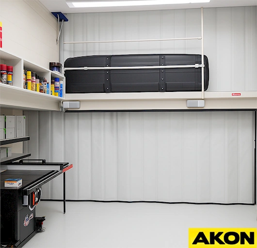 accordion-style-insulated-garage-curtain accordion-style-insulated-garage-curtain