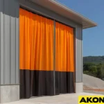 industrial outdoor curtain for opening