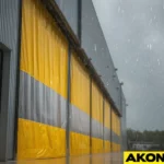 industrial outdoor curtain sidewall tarp
