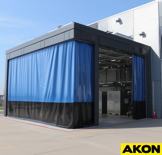 outdoor curtain enclosure industrial use outdoor curtain enclosure industrial use