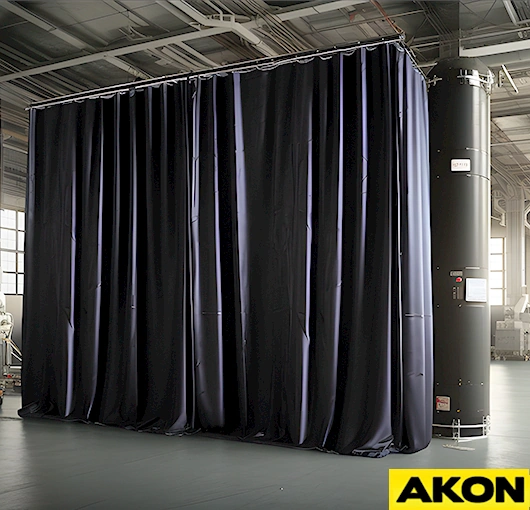 vinyl-blackout-drape-curtains-retractable-industrial vinyl-blackout-drape-curtains-retractable-industrial