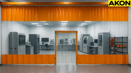 Using curtain walls to reduce airborne contaminants in 3D printing labs with enclosed workstations and advanced filtration setup
