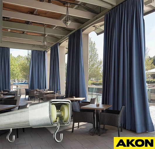 commercial-curtain-track-roller-system