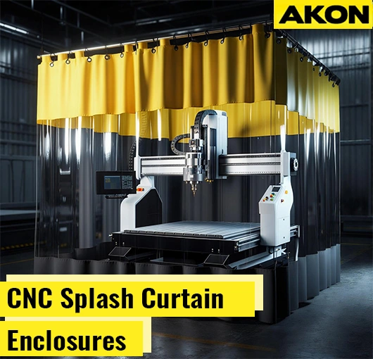 prevent-coolant-splash-with-vinyl-curtain