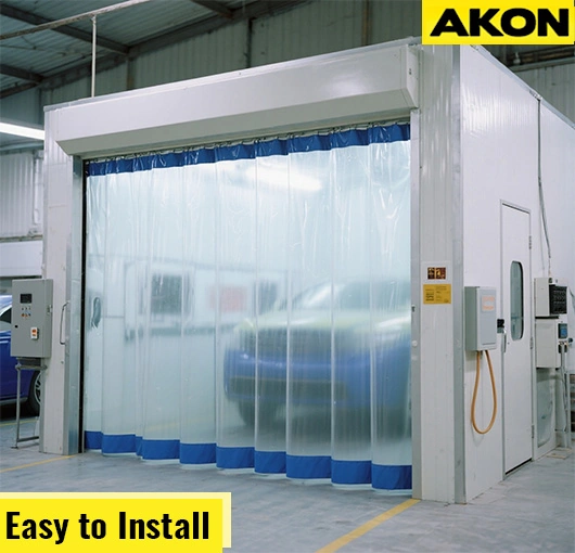 custom-color-vinyl-paint-spray-booth-curtain custom-color-vinyl-paint-spray-booth-curtain