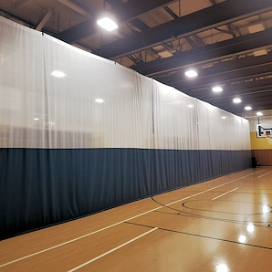 gym divider curtains