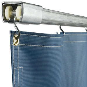 industrial curtain track