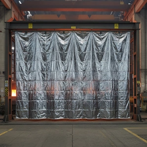 industrial high heat blocking curtains