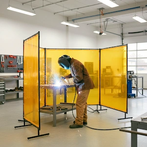 portable welding screens