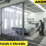 retractable-vinyl-paint-spray-booth-curtain-space-divider