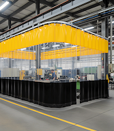 vinyl industrial curtain wall