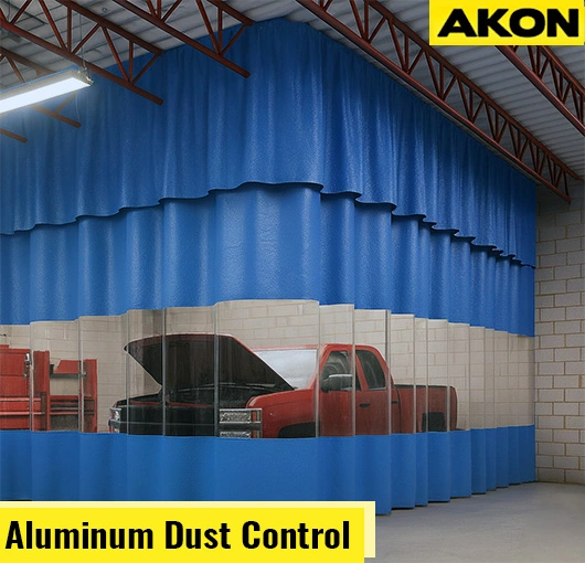 vinyl-paint-spray-booth-curtain-for-aluinum-dust-control vinyl-paint-spray-booth-curtain-for-aluinum-dust-control