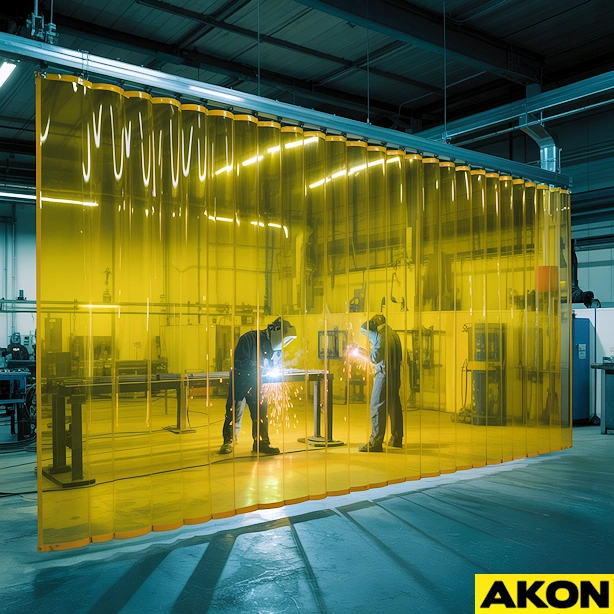 welding vinyl curtains custom size
