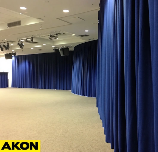 commercial divider curtains custom size