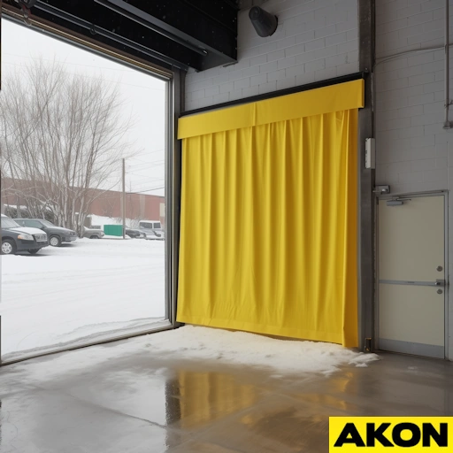 insulated curtain commercial grade outdoors