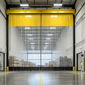 warehouse divider curtains