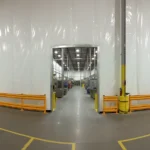 insulated curtain wall for factory