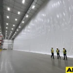 insulated wall to divide warehouse