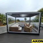 aluminum-pergola-clear-tarp-enclosure-stick-no-drill-outdoor-comfort