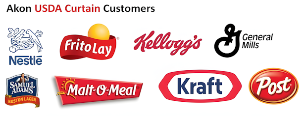AKON USDA Curtain Customers