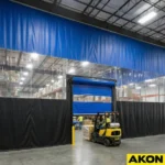 Warehouse Divider Curtain Enclosures
