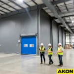 Warehouse Divider Curtain Enclosures