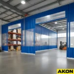 Warehouse Divider Curtain Enclosures