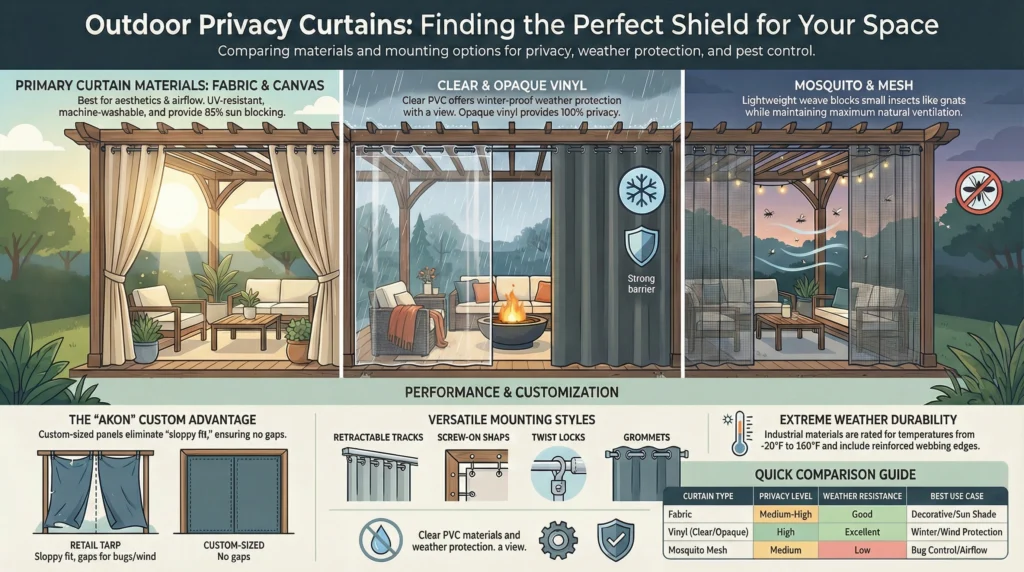 best-materials-for-outdoor-privacy-curtains