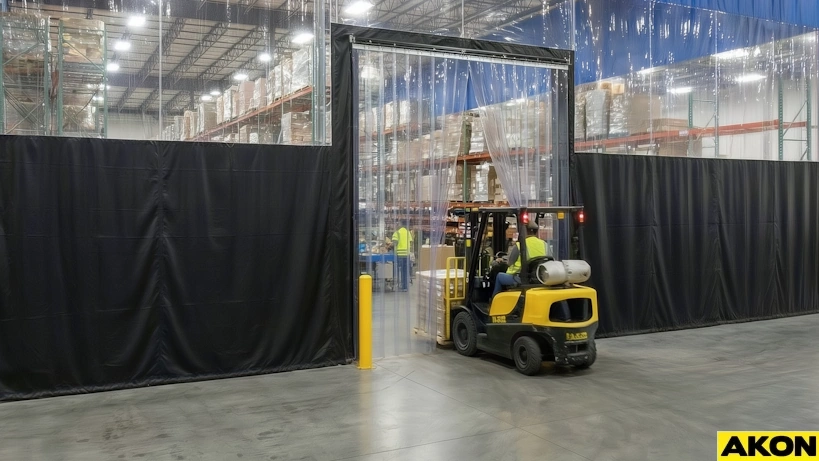 industrial warehouse curtain wall