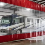 wash bay enclosure for RVs