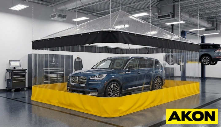 Automotive Paint and Sanding Station