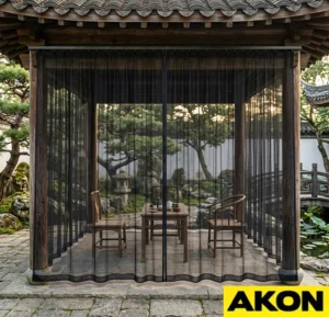 Custom size retractable mosquito screens (10)