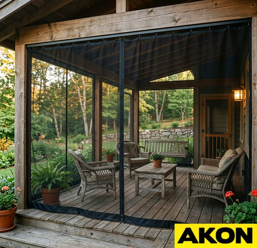 Custom size retractable mosquito screens (16)