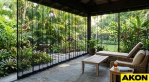 Custom size retractable mosquito screens (8)